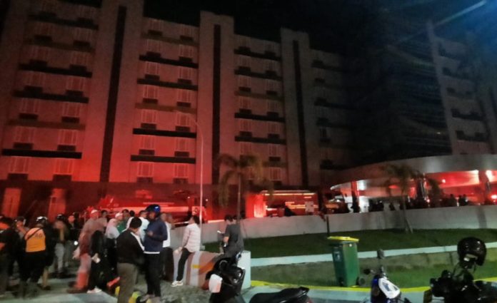 Kebakaran Hotel Atlet