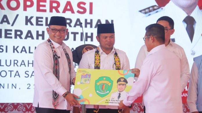 Peresmian koperasi merah putih di Kaltim