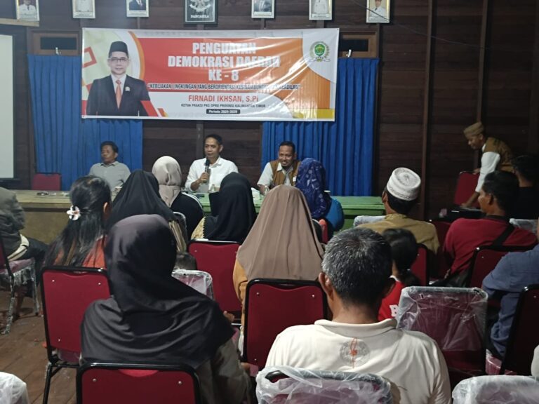 Gelar PDD di Muara Kaman, Firnadi Ikhsan : Pembangunan Harus Utamakan Keadilan Lingkungan