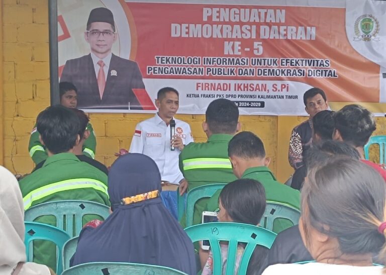 PDD di Loa Duri Ulu, Firnadi Ikhsan Tekankan Pentingnya Demokrasi Digital bagi Masyarakat