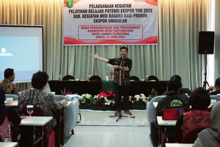 UMKM Kukar Didorong Tembus Pasar Ekspor Lewat Pelatihan Strategis di Samarinda