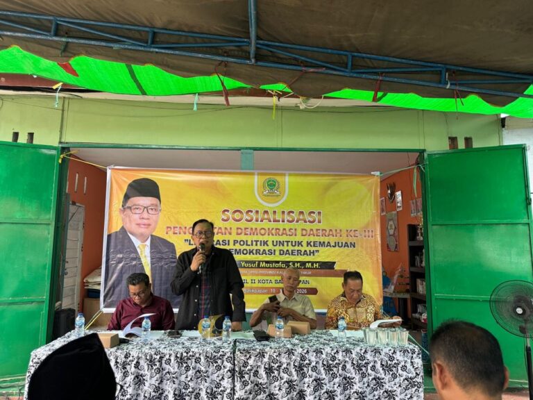Yusuf Mustafa Dorong Kemajuan Demokrasi Melalui Literasi Politik di Balikpapan