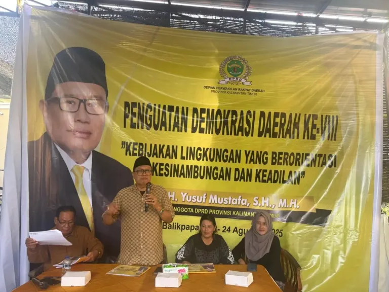 Penguatan Demokrasi Daerah ke-8, Yusuf Mustafa Soroti Kebijakan Lingkungan yang Berkeadilan
